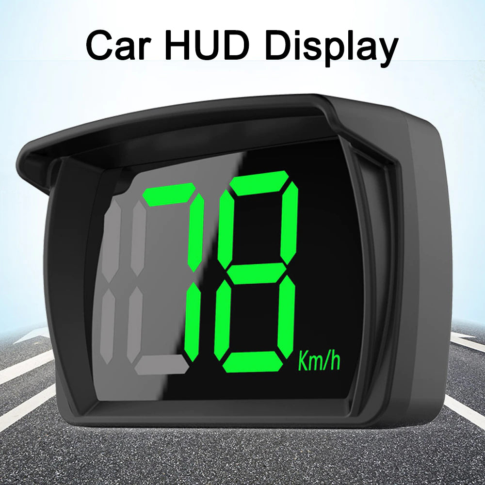 XMKT GPS KMH MPH HUD Digital Speedometer Head Up Display Car Electronics Accessories Big Font Speed for All Cars