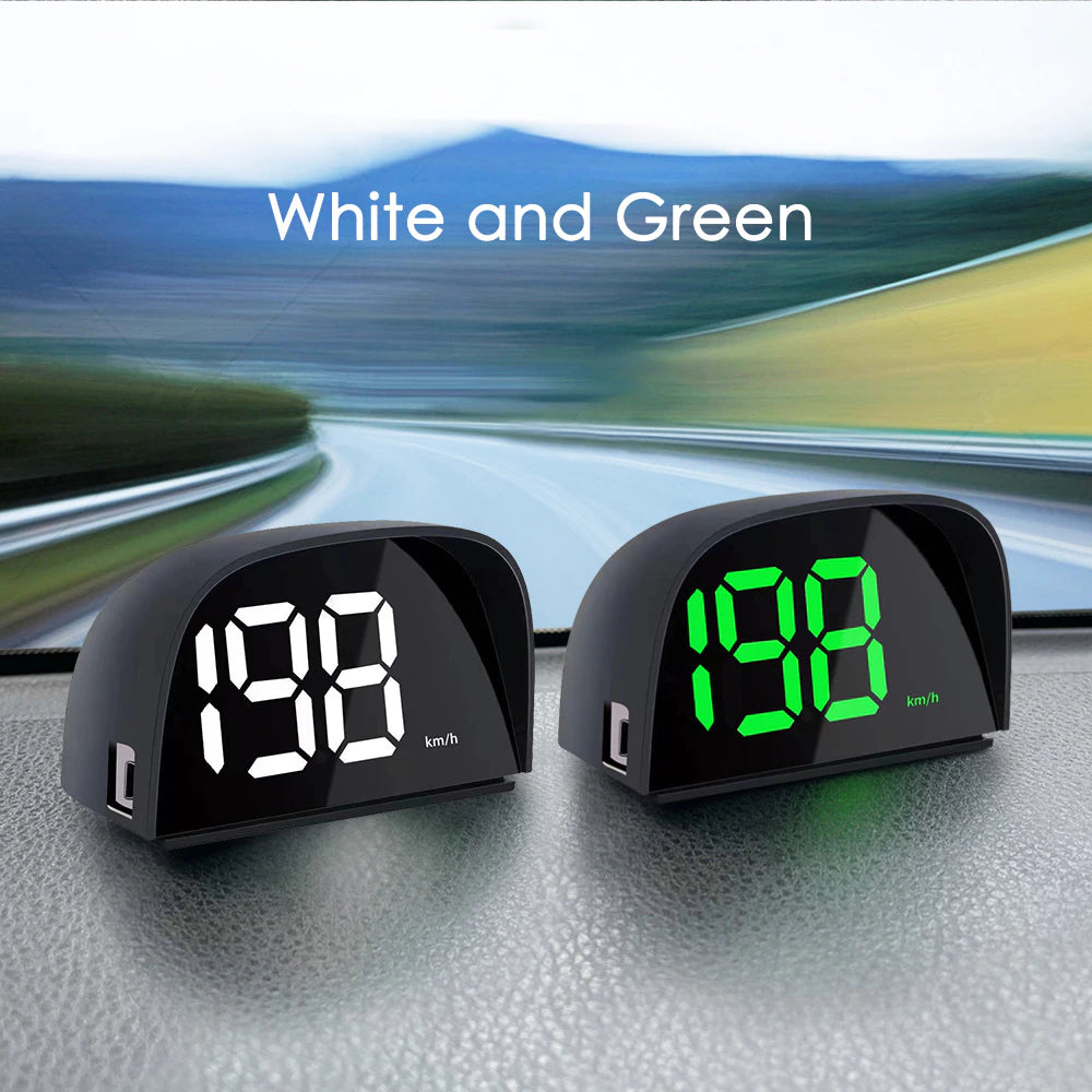 Y05 GPS KMH MPH HUD Digital Speedometer Head Up Display Car Electronics Accessories Big Font Speed for All Cars