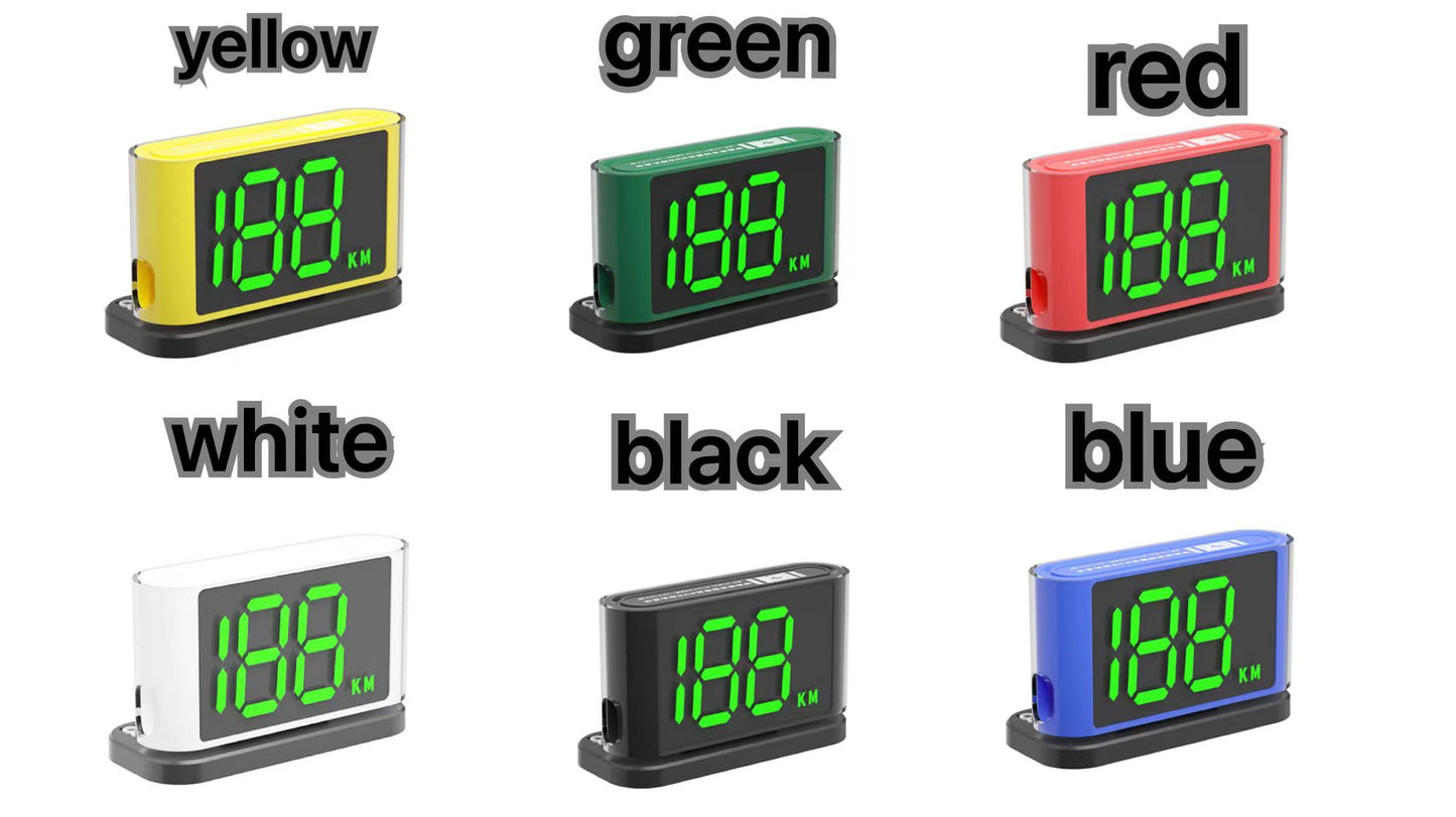V3-2023 NEW ! HUD head up display for car GPS speedometer suitable for all Vehicles