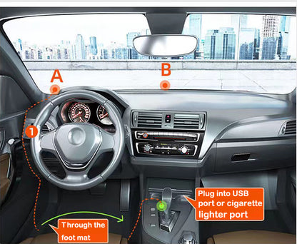 V3-2023 NEW ! HUD head up display for car GPS speedometer suitable for all Vehicles