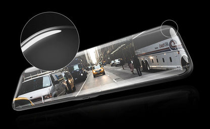 X2 10 Inch Car DVR Mirror Video Recorder 1080P+1080P Touch Screen Dashcam For Car Dual Lens