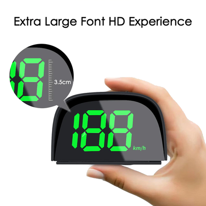 Y05 GPS KMH MPH HUD Digital Speedometer Head Up Display Car Electronics Accessories Big Font Speed for All Cars